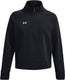 Under armour ua rival fleece hz dames trui - zwart - maat xl