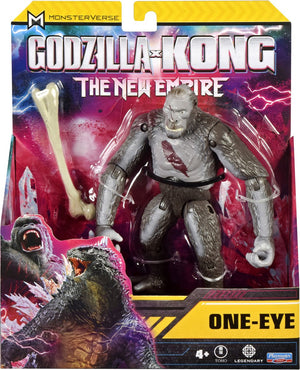 Playmates godzilla x kong: the new empire action figure one eye 15 cm action figuur