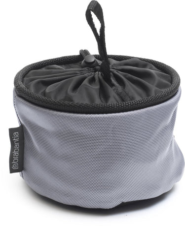 Brabantia wasknijpertasje - compact - 18 x 16 cm - grey