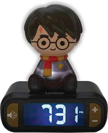 Lexibook digitale wekker met harry potter 3d nachtlampje en geluidseffecten
