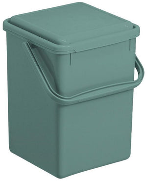 Rotho bio compostemmer - gft afvalbak 9l - bpa vrij - groen