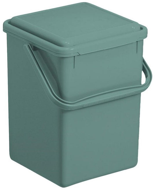 Rotho bio compostemmer - gft afvalbak 9l - bpa vrij - groen