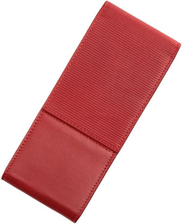 Lamy a316 etui | rood nappaleer | voor 3 schrijfproducten | magnetische sluiting – made in germany