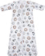 Meyco baby slaapzak winter animal - afritsbare mouwen - multicolour - 70cm - winterslaapzak