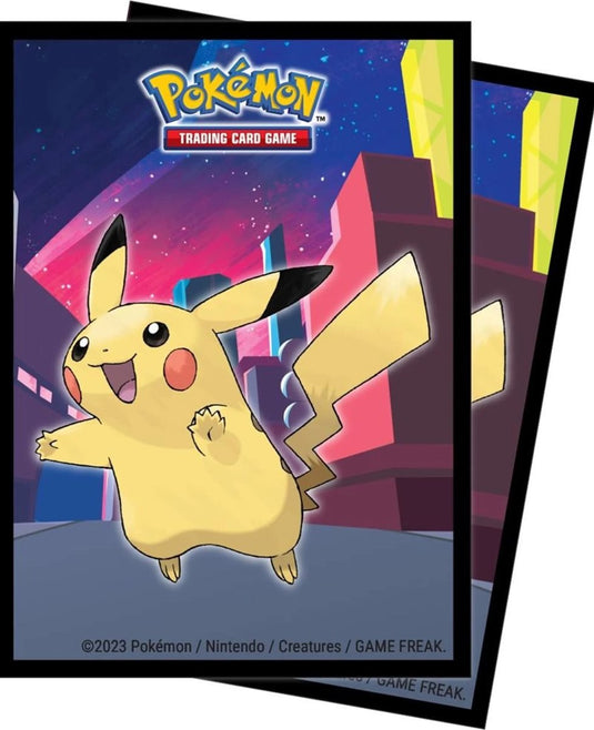 Ultrapro ultra pro - pokémon tcg - gallery series - 65 standaardkaarthoesjes - shimmering skyline (63 x 89 mm)