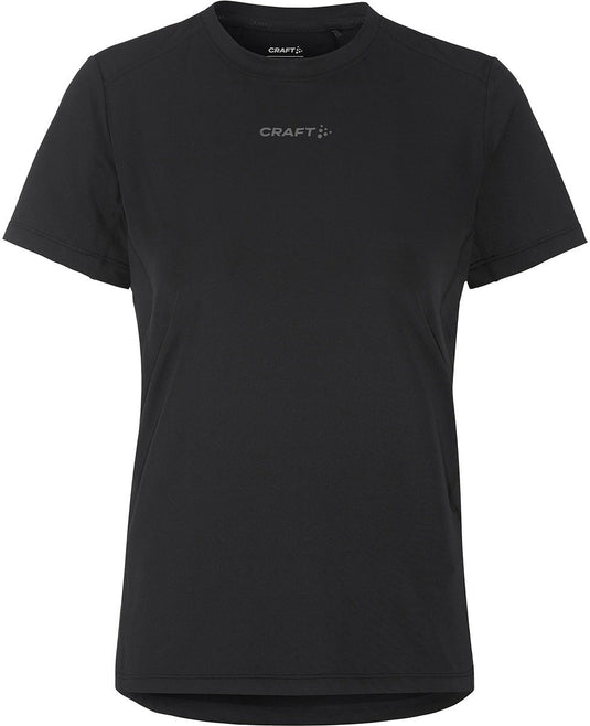 Craft adv essence 2 hardloopshirt dames - zwart | maat: xl
