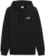 Puma ess small no. 1 logo hoodie fl unisex trui - black