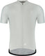 Bbb cycling comfortfit r - duurzaam fietsshirt heren korte mouw - 15-25 °c - ademend mtb en wielrenshirt - 3 achterzakken - licht grijs