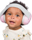 Dooky gehoorbescherming baby - verstelbare elastische hoofdband - koptelefoon voor baby’s - 25db isolatie - noise cancelling headphones - lichtgewicht oorkappen met opbergzakje - oorbeschermers voor baby peuter 0-3 jaar - roze