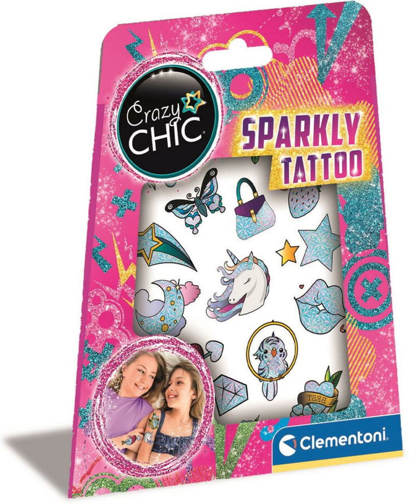 Load image into Gallery viewer, Clementoni crazy chic - urban tattoo glitter
