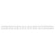 Draagbindruggen wirebind 34 gbc metaal 6mm wit capaciteit 45vel