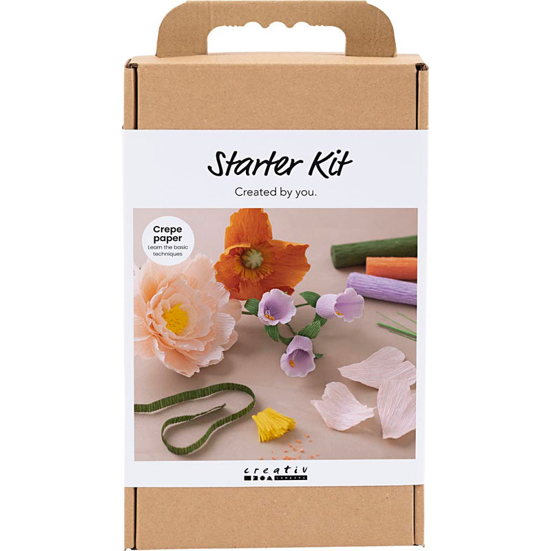 Load image into Gallery viewer, Creativ company https: www.cchobby.nl starter-hobbyset-crepepapier-diverse-kleuren-1-doos
