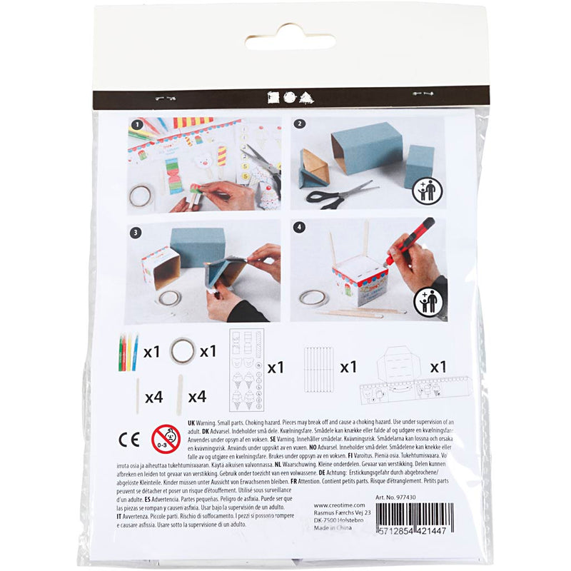 Load image into Gallery viewer, Https: www.cchobby.nl creative-mini-kit-melkpak-ijssalon-1-doos
