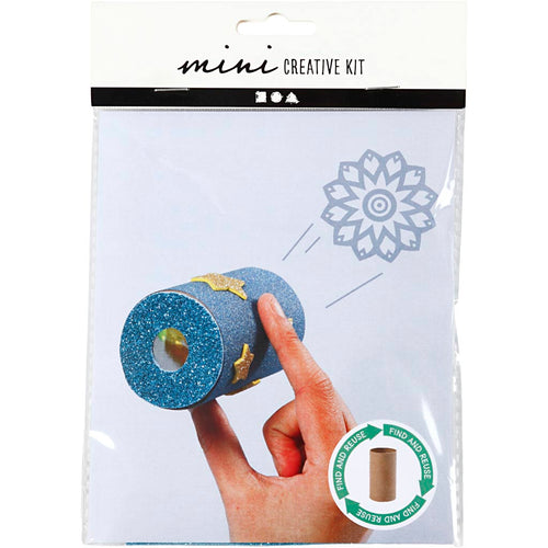 Creativ company creative mini kit, toiletrol kaleidoscoop, 1 doos