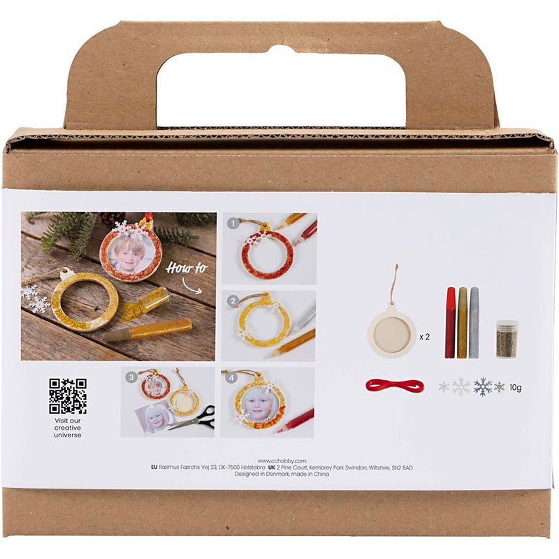 Afbeelding laden in galerijviewer, Https: www.cchobby.nl mini-hobbyset-kerstdecoratie-lijsten-1-doos
