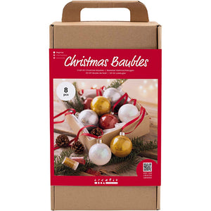 Creativ company https: www.cchobby.nl hobbyset-kerstballen-glitter-1-doos