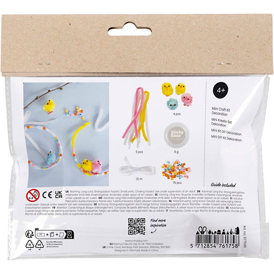Creativ company mini hobbyset decoratie diverse kleuren