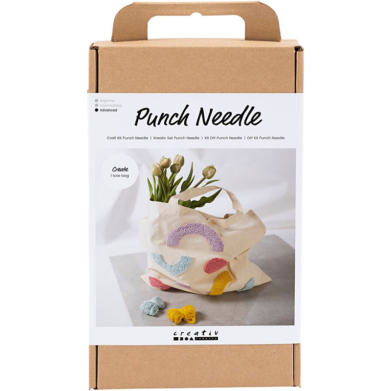 Load image into Gallery viewer, Creativ company https: www.cchobby.nl hobbyset-punch-needle-draagtas-pastelkleuren-1-doos
