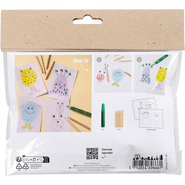Http: www.cchobby.nl mini-hobbyset-kleuren-monster-diverse-kleuren-1-doos