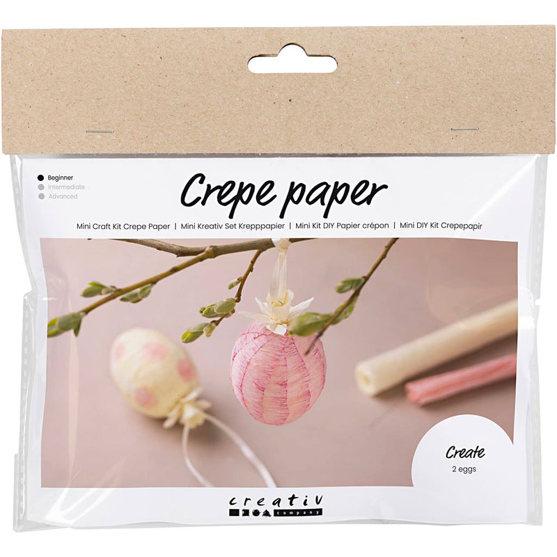 Load image into Gallery viewer, Creativ company mini hobbyset crepepapier paaseieren
