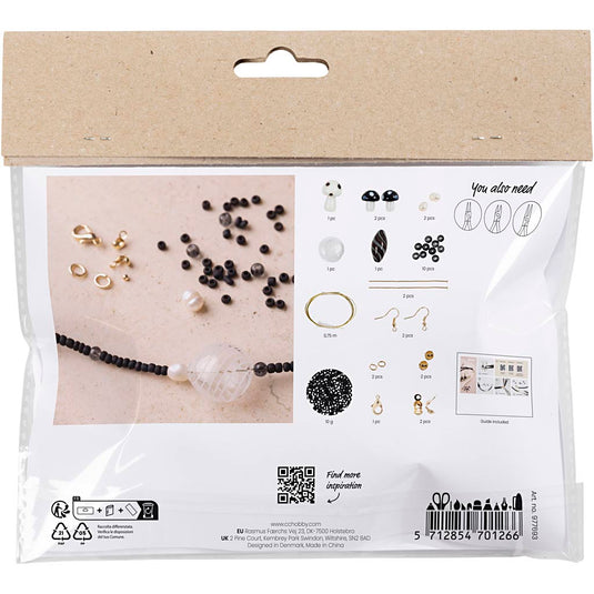 Https: www.cchobby.nl mini-hobbyset-sieraden-stoere-halsketting-zwarte-harmonie-1-doos