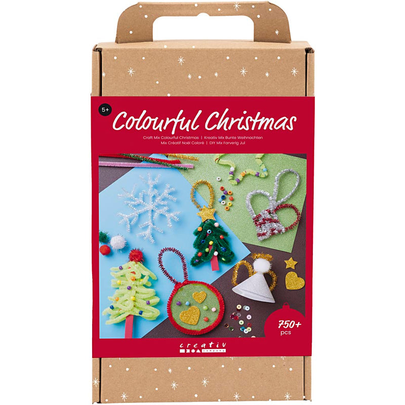 Afbeelding laden in galerijviewer, Https: www.cchobby.nl creatieve-box-kleurrijke-kerst-kerstfiguren-diverse-kleuren-1-doos
