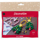 Creativ company mini hobbyset decoratie hartjes en kerstbomen