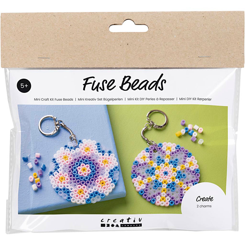 Afbeelding laden in galerijviewer, Https: www.cchobby.nl mini-hobbyset-strijkkralen-bedels-versieringen-voor-een-tas-diverse-kleuren-1-doos
