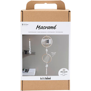 Creativ company https: www.cchobby.nl hobbyset-macrame-mobiel-grijs-off-white-1-doos
