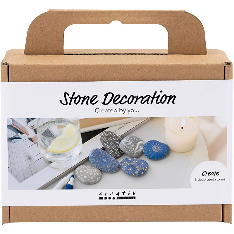 Load image into Gallery viewer, Creativ company mini hobbyset steendecoratie blauw
