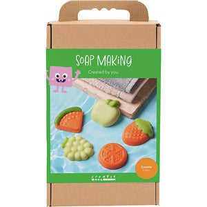 Creativ company https: www.cchobby.nl hobbyset-zeep-maken-fruit-groen-oranje-1-doos