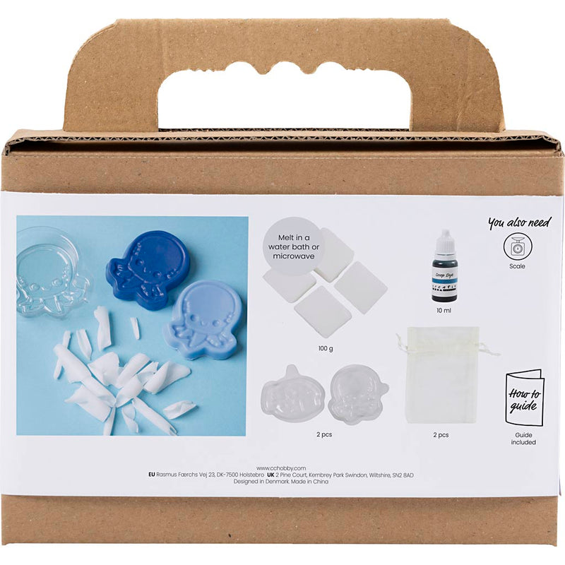 Load image into Gallery viewer, Creativ company https: www.cchobby.nl hobbyset-zeep-maken-zeedieren-blauw-1-doos
