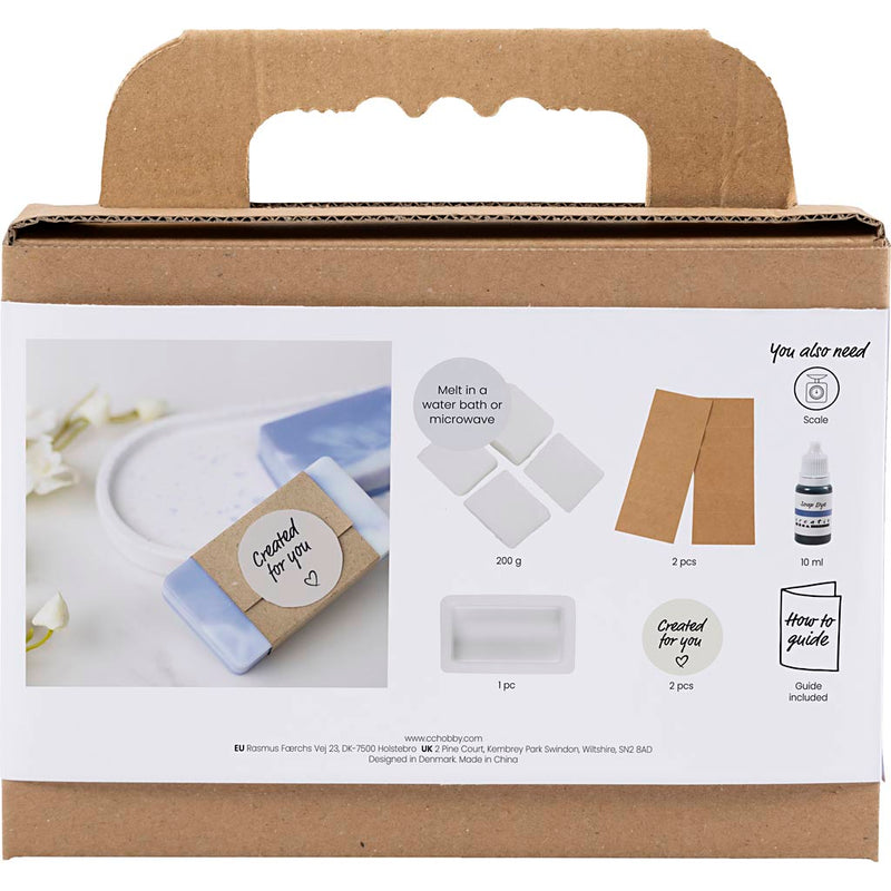Load image into Gallery viewer, Creativ company mini hobbyset zeep maken vierkant lichtpaars
