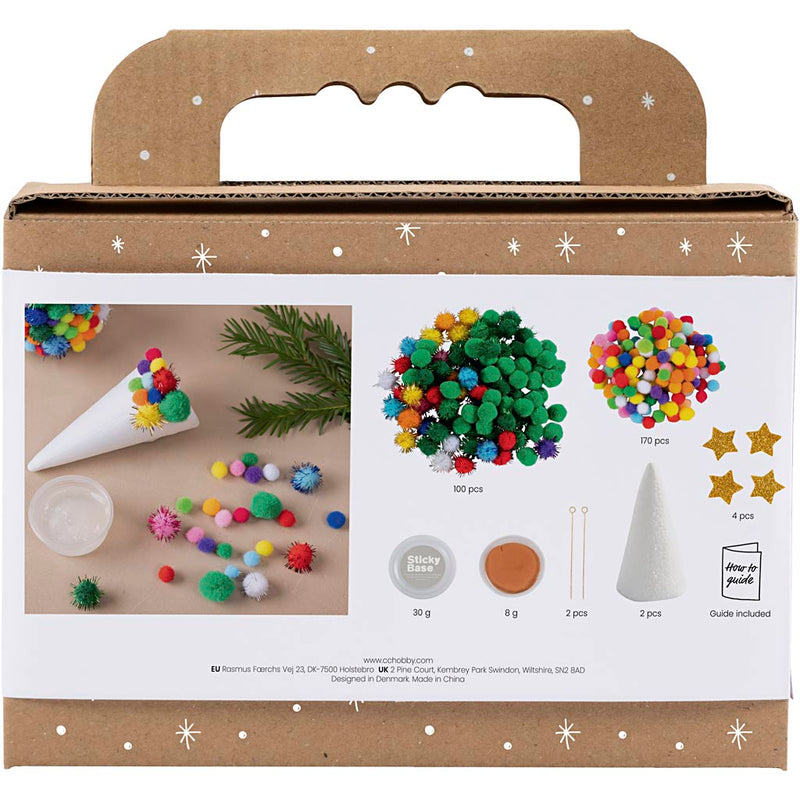 Load image into Gallery viewer, Creativ company mini hobbyset decoratie kerstboom
