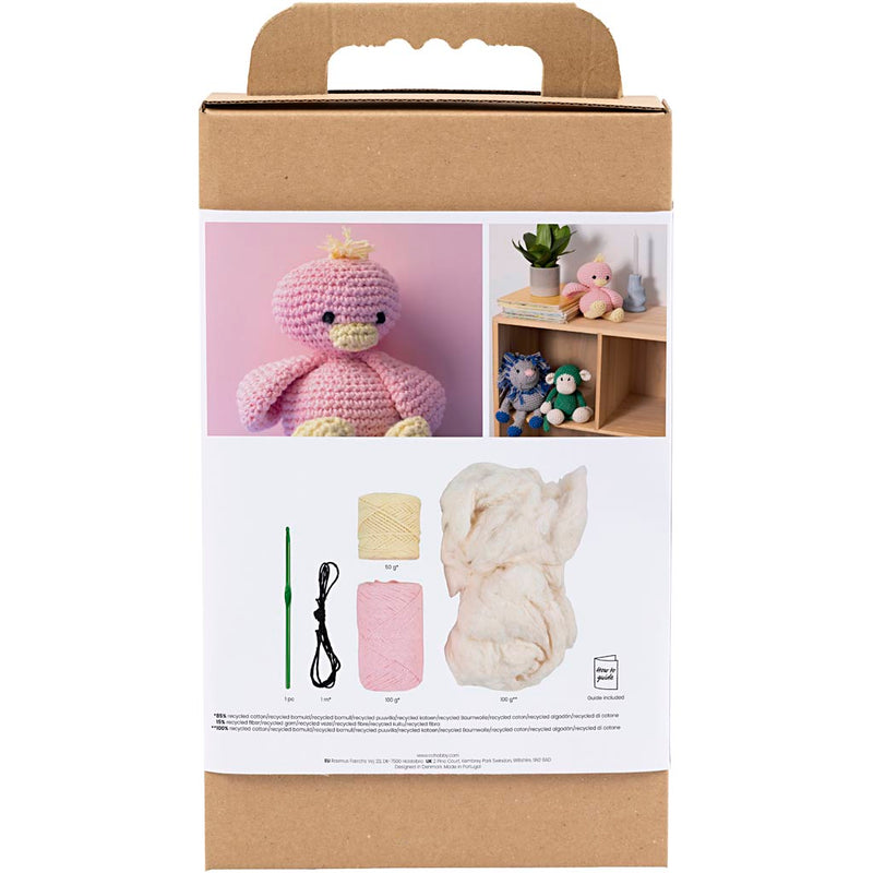 Load image into Gallery viewer, Creativ company hobbyset amigurumi eendje

