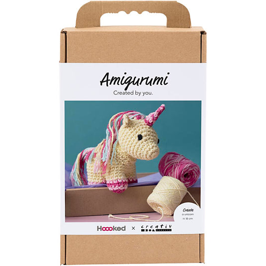 Creativ company hobbyset amigurumi eenhoorn