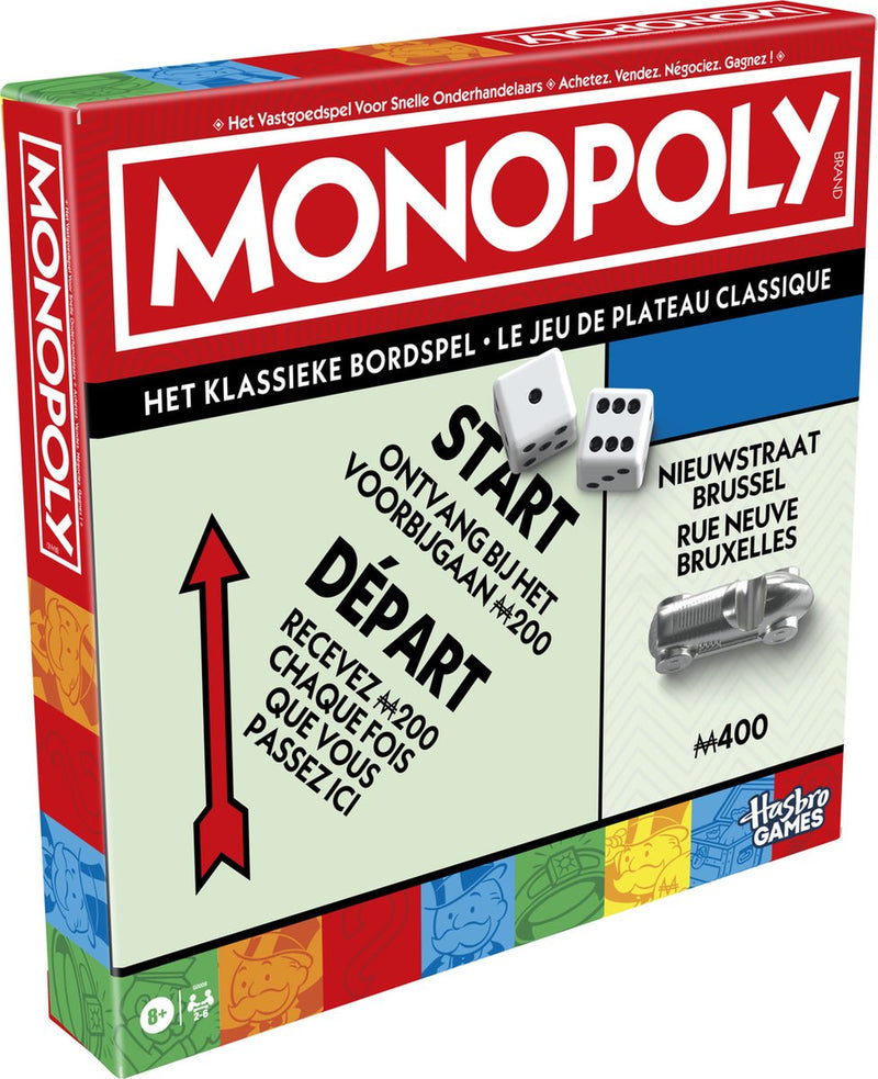 Load image into Gallery viewer, Hasbro monopoly classic vernieuwde editie belgie
