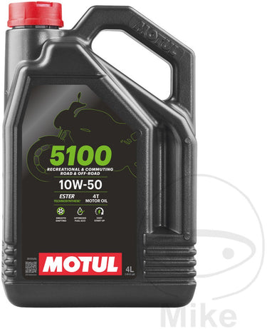 Motul 5100 10w50 4t motorolie - 4l - 104076
