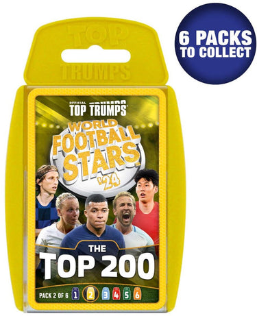 Winning moves top trumps - kaartspel - world football stars top 200 - pack 2 6 - engels