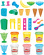 Hasbro play-doh ijsjes feest speelset voor creatief kleiplezier.
