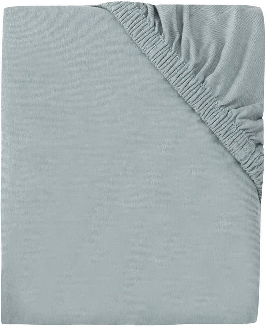 Jollein hoeslaken - jersey - 60 x 120 cm - sea green