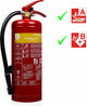 Smartwares fex-15230 - brandblusser schuim 3l - incl ophangbeugel - brandklasse a b - bsi gecertificeerd