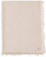 Jollein deken ledikant 120x120cm - fringe stripe biscuit ivory - gots