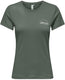 Only play cava life dames fitness t-shirt 15370927-laurel - kleur groen - maat xs