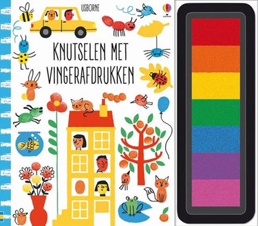 Wpg uitgevers stempelen met vingerafdrukken. 4+