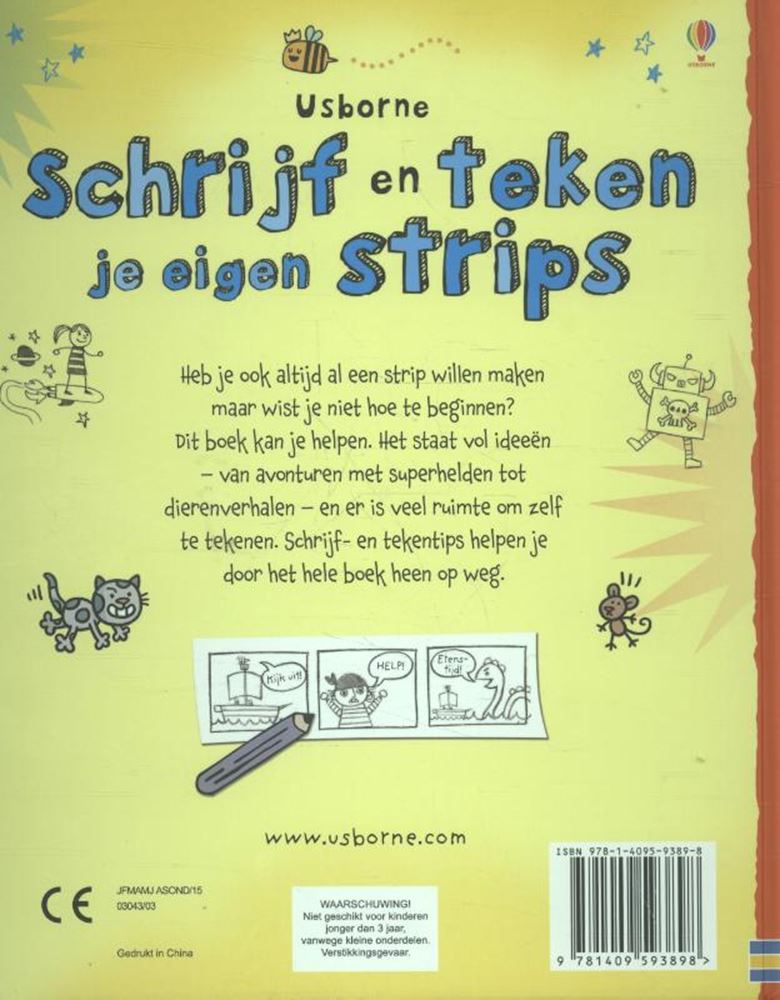 Load image into Gallery viewer, Schrijf en teken je eigen strips. 8+
