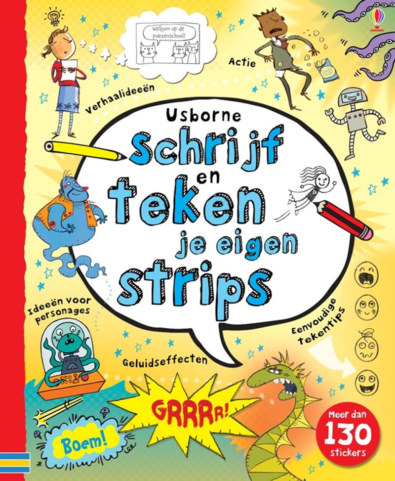 Load image into Gallery viewer, Schrijf en teken je eigen strips. 8+
