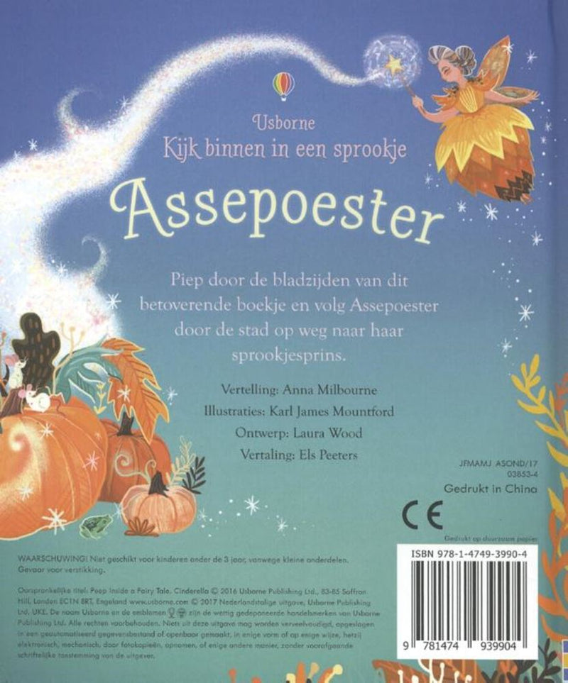 Load image into Gallery viewer, Kijk binnen sprookje: assepoester. 3+

