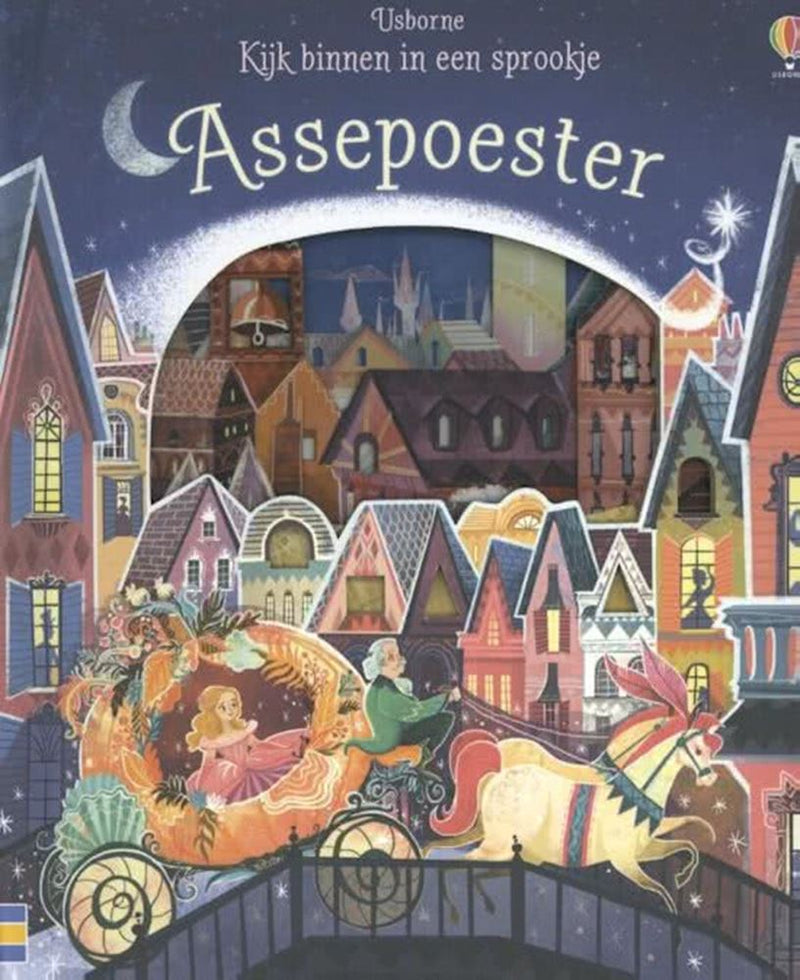 Load image into Gallery viewer, Kijk binnen sprookje: assepoester. 3+
