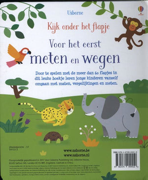 Bongers speelgoed kijk onder het flapje: voor het eerst me